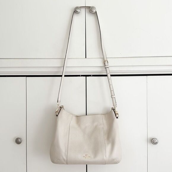 Coach Isabelle East West Pebble Leather Shoulder or Crossbody Bag - Picture 16 of 16